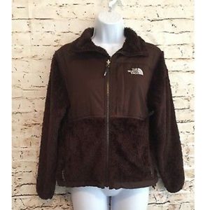 Brown ‘The North Face’ zip-up jacket
